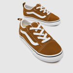 Vans Old Skool Elastic Lace Shoes-Toddler