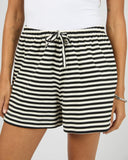 Silent Theory Stripe Tie Waist Short