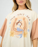 All About Eve Sun Salt Sea Oversized Tee