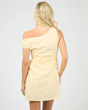 All About Eve Alessa Linen Asym Dress
