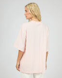 All About Eve Kya Oversized Stripe Tee
