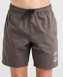 Mad Huey’s skull anchor youth 14” volley short