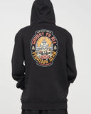 The Mad Hueys Caught Fk Skull Hooded Pullover
