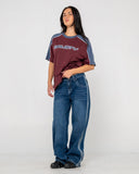 Rusty Flip Mommy DIY Low Rise Denim Jean