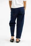 Homelee Barrel Jeans-Indigo Jeans