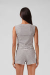 RPM Button Up Tank Top