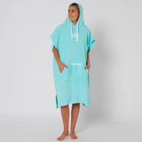 Ocean and Earth Ladies Honey Hooded Poncho
