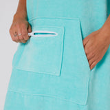 Ocean and Earth Ladies Honey Hooded Poncho