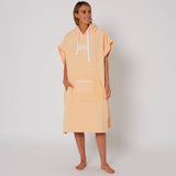 Ocean & Earth Ladies Honey Hooded Poncho