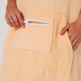 Ocean & Earth Ladies Honey Hooded Poncho