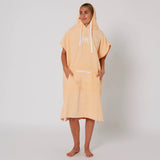 Ocean & Earth Ladies Honey Hooded Poncho