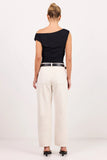 Ivy + Jack Tradition Ecru Stretch Soft Barrel Jean