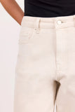 Ivy + Jack Tradition Ecru Stretch Soft Barrel Jean