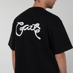 Mens Basic Script Box Fit T-Shirt