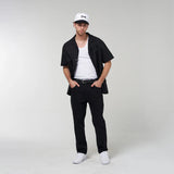 Crate Script Cuban Collar Shirt