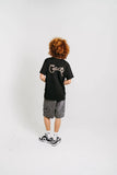 Crate Scripted T-Shirt-Black/Chia