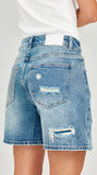 Junkfood Disco Dark Blue Shorts