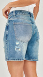 Junkfood Disco Dark Blue Shorts