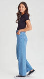 Junkfood Fergie Wide Leg Light Blue Jean