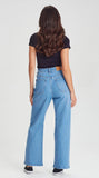 Junkfood Fergie Wide Leg Light Blue Jean