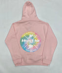 Hustle Hoody Pastel Tiedye youth