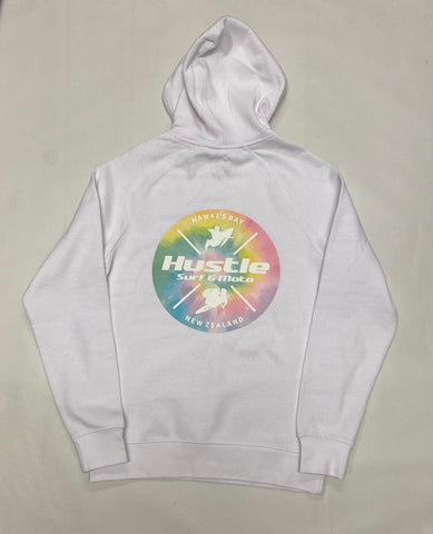 Hustle Hoody Pastel TieDye womans