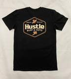 Hustle Tee Stamp logo HB