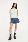 Huffer Celine Gigi Shirred Top