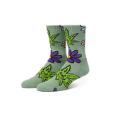 HUF Green Buddy Allergies Socks