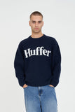 Huffer Fleet Knit Crew