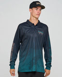 The Mad Hueys Frothin Hooked for Life UPF 50+ Fishing Jersey