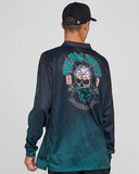 The Mad Hueys Frothin Hooked for Life UPF 50+ Fishing Jersey