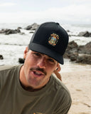 The Mad Hueys Caught Fk All Skull Twill Trucker