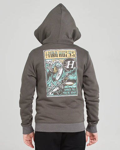 The Mad Hueys Shred Til Youre Dead Youth Pullover