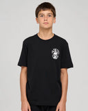 The Mad Hueys Rope Skull Anchor Youth Tee