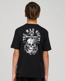 The Mad Hueys Rope Skull Anchor Youth Tee