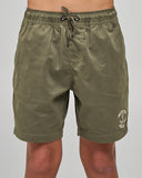 The Mad Hueys Skull Anchor Youth Volley Short