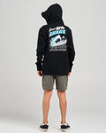 The Mad Hueys Great Bite Shark Hooded Pullover