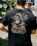 The Mad Hueys Captain Ship Faced Tee