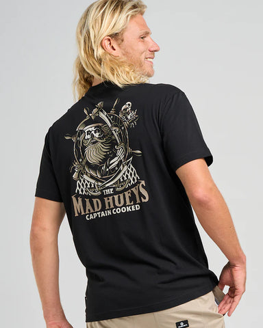 The Mad Hueys Captain Ship Faced Tee