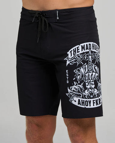 The Mad Hueys Ahoy Fkrs Storm 20" Boardshort