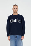 Huffer Fleet Knit Crew