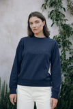 Huffer Classic Crew/Basis Navy