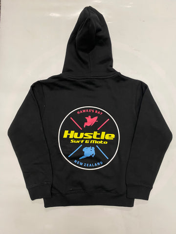 Hustle retro hoody