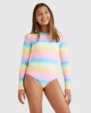 Billabong Vista Dreamin Girls Long Sleeve Bodysuit