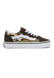 Old skool camo painted vans