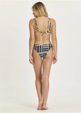 Amuse Society Kassandra Triangle Bikini Top