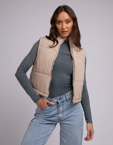 Jorge Ella Cropped Puffer Vest