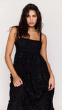 MinkPink Roma Tiered Applique Midi Dress