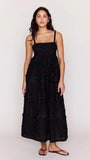 MinkPink Roma Tiered Applique Midi Dress